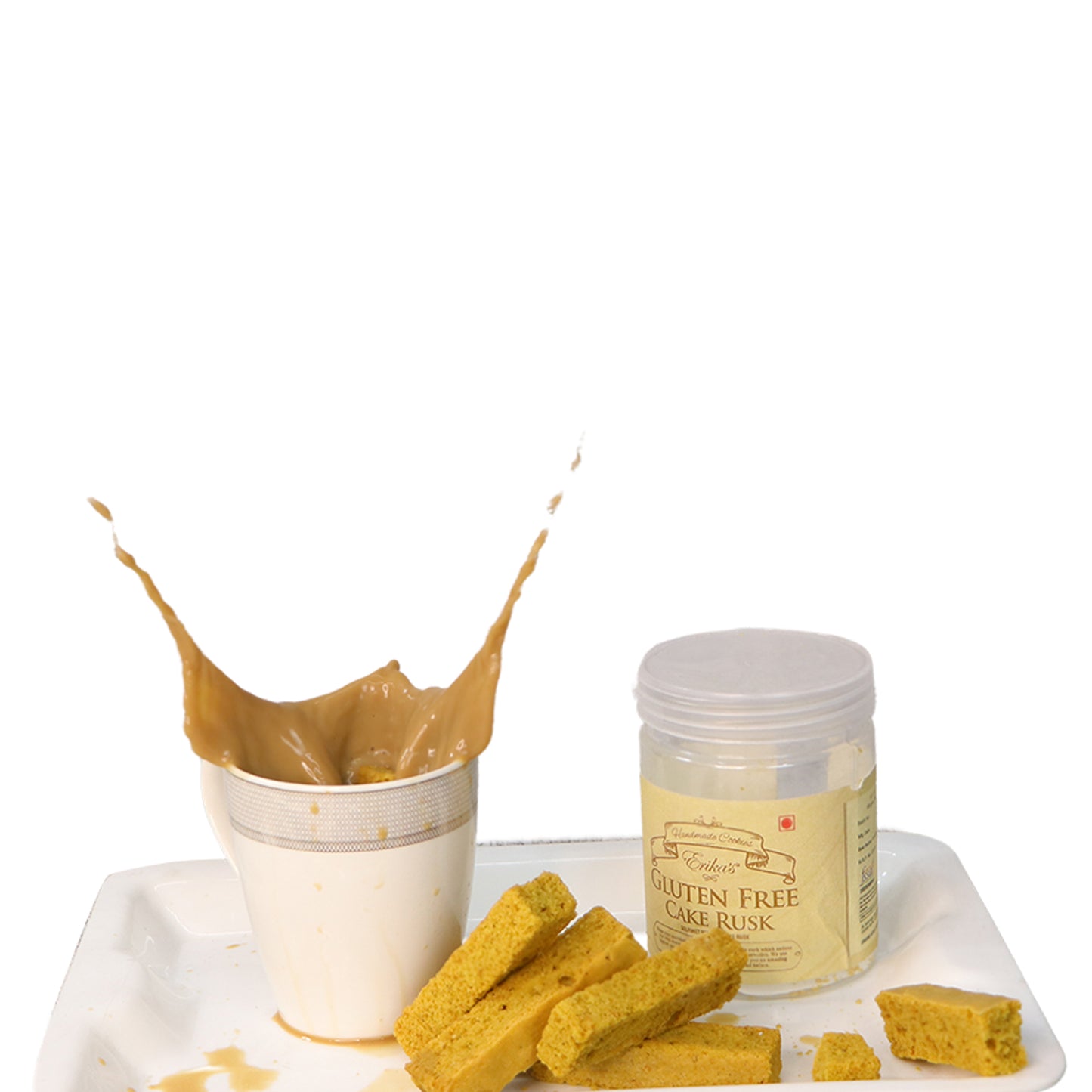 Erikas Gluten Free Tea time Cake Rusk Combo 100grams - Erika's Gluten Free